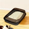 thumbnail image 4 of Splash-Proof High Bar Litter Box Large Capacity Waterproof Base,Removable Pan Modern Design for Multiple Cats Self-Cleaning Function Heavy-Duty Plastic Construction for Home Use,Ccwuwei, 4 of 7
