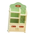 thumbnail image 4 of lionlar 1/12 Coffee Display Cabinet Mini Storage Shelf Rack for Building Accessories White and green, 4 of 9