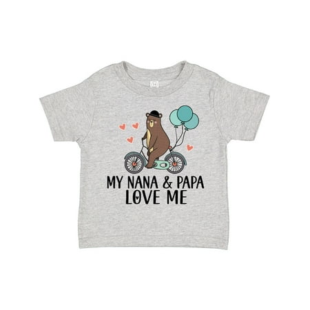 

Inktastic My Nana Papa Love Me Grandchild Boys Toddler T-Shirt