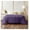 Purple, variant on Luxury Down Alternative Comforter - Blend of Rayon Derived from Bamboo - Dorm Room - All Season Use - Box Stitch Construction & Duvet Loops (/ XL, Purple)