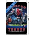 thumbnail image 3 of NFL Houston Texans - End Zone 17 Wall Poster with Push Pins, 14.725" x 22.375", 3 of 3