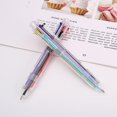 thumbnail image 4 of 6-Pack 6 in 1 Multicolor Ballpoint Pens, 0.5mm Retractable Ballpoint Pens, Multicolor Ink Pens, 4 of 5