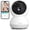 3K-1 Pack, variant on 2K Indoor Security Camera, 360° Pan/Tilt AI Human Pet Motion Security Camera, 2.4/5 GHz Night Vision Camera, 2 Way Audio, Compatible with Alexa Google Assistant (3 Months of Cloud Storage)