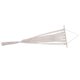 thumbnail image 2 of Tapiz de hamaca Cama columpio Cuerda de algodón de macramé Hamaca para percha Colgante de pared Ventana para dormir (Wit, 2 of 2