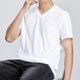 thumbnail image 4 of pstuiky camisetas para hombre, Suéter casual de manga corta con cuello en V y cuello en V para hombre camisetas de hombre xxxxl, 4 of 5