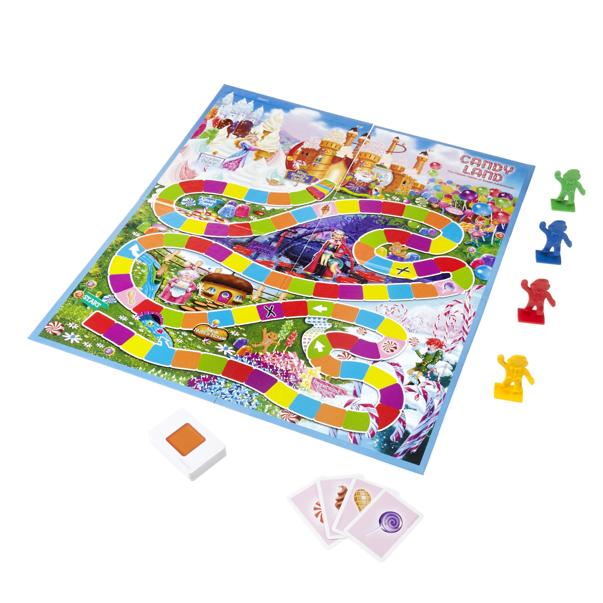 Hasbro Candy Land Family Activity Board Game 