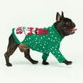 thumbnail image 3 of Jersey para perro Fitwarm Chillin with Snowmies Small Green, 3 of 7