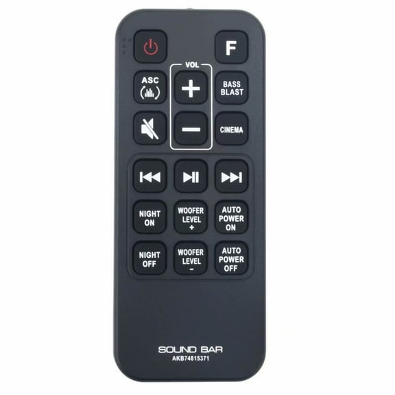 New AKB74815371 Remote Control for LG SOUND BAR SJ3 SJ4