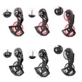 thumbnail image 2 of ✪ Bicycle Carbon Fiber Ceramic Rear Derailleur 17T Pulley Guide Wheel for Shimano-6800/R7000/R8000/R9100/R9000 Bike Accessories, 2 of 16