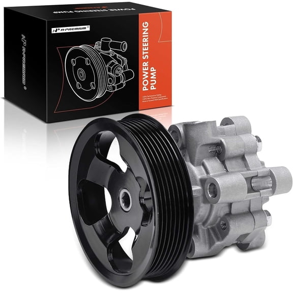 A-Premium Power Steering Pump, with Pulley, Compatible with Scion tC 2005 2006 2007 2008 2009 2010, L4 2.4L, Replace # 4431020870