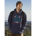 thumbnail image 2 of July 4Th Independence Day U.S. Hoodie Men -Image by Shutterstock, Male 4X-Large, 2 of 4