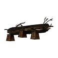 thumbnail image 2 of Meyda Tiffany 179629 Pine Branch Valley 3 Light 38" Wide Vanity Light - Copper, 2 of 4
