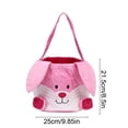 thumbnail image 3 of Generic Easter Bunny Baskets for Kids, Egg Hunt Bags Plush Rabbit Bucket Easter Gifts for boys and girls, 3 of 6