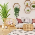 thumbnail image 4 of 3 Pcs Fake Hanging Plants, Artificial Small Potted Plants for Indoor, 4 of 10