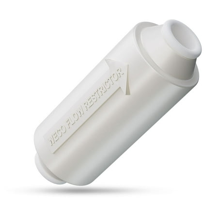 FLOW RESTRICTOR, 400ml / Min. WITH 1/4" EZ Push Connectors