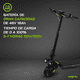 thumbnail image 4 of Scooter Patín Eléctrico Turbo  1000W 18Ah Estructura Negra, 4 of 8