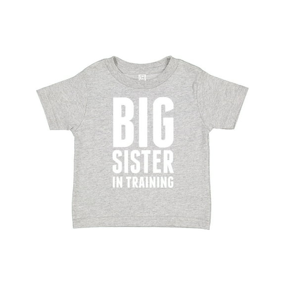 Inktastic Big Sister in Training Girls Toddler T-Shirt