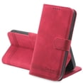 thumbnail image 3 of Funda Tipo Billetera para Xiaomi Redmi Note 14 Pro 4G Carcasa Abatible con Porta Tarjetas, Bolsillo para Efectivo, Soporte Ajustable, Cierre Magnético y Correa de Muñeca Rojo, 3 of 6