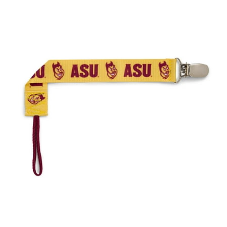 UPC: 0898022002054 | BooginHead Universal Pacifier Clip Infant Toddler Boys and Girls Arizona State Sun Devils