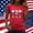 A21 Red Patriotic Tops, variant on Women's 4th of July Graphic Tees Patriotic American Flag Wine Glass Shirts Casual Short Sleeve Summer Tops Independence Day Vacation Novelty Clothing
