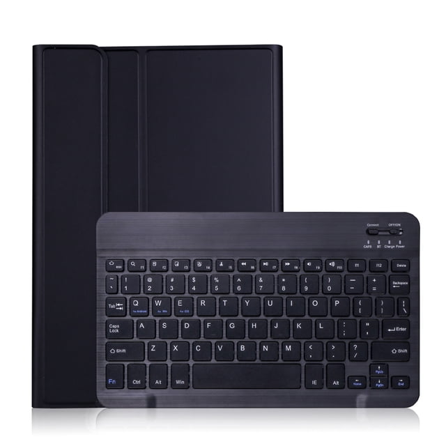 Generic Tablets Protective Cover PU Leather Tablets Protections with BT Keyboard Replacement for Sam-sung Ga-laxy Tab S7 11 (T870/T875)