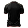 thumbnail image 3 of Mexico 2026 Soccer Cup Jersey for Men, V-Neck Short Sleeve T-Shirt, Retro Cactus & Sun Graphic Sports Soccer Top, Breathable Fan Support Tee, 1 Pack Black L, 3 of 4