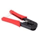 thumbnail image 5 of Herramienta de engarzado, herramienta de engarzado de módulo dual Cortador de alambre Alicates para cables de red Funcionalidad de alta precisión NikouMX herramienta, 5 of 8