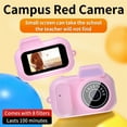 thumbnail image 4 of maskred Outdoor Camera With Vibrant Color For Girls And Boys 2. IPS High-definition Display Screen Video white, 4 of 6