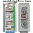 thumbnail image 6 of 5 Tier Hanging Behind Door Organizer - Closet Storage Organizer Box With 10 Large Capacity Pockets, Anti-Tilt, For Bedroom, Bathroom, Pantry (New Year & Holiday Gift), 6 of 6