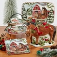 thumbnail image 5 of Certified International  Homestead Christmas 16 oz. Mugs, Set of 4, 5 of 5