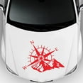 thumbnail image 3 of Mountain Compass Car sticker Mountain Navigation Decals, 3 of 7