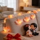 thumbnail image 4 of Uuiauoio Valentines Wing Heart String Lights, 4.92FT 10 LED Heart Shaped Fairy Lights Room Decor Mothers Day Decor for Home Bedroom Wedding Anniversary Party, 4 of 9