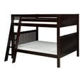 thumbnail image 3 of Camaflexi Full over Full Bunk Bed - Mission Headboard - Angle Ladder - Cappuccino Finish, 3 of 3