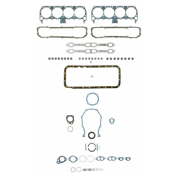 Fel-Pro 260-1001 Engine Gasket Set - Full Fits select: 1968-1969 PLYMOUTH SATTELITE, 1966-1974 PLYMOUTH SATELLITE