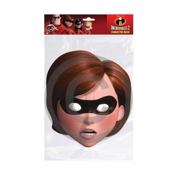 Elastigirl Card Mask Incredibles - Walmart.com