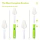 thumbnail image 3 of Set de cepillos para biberones CAREBABYMORE Sponge Nipple Green, 3 of 7