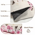 thumbnail image 6 of Happy Mother's Day Entryway Rug 2'x3'&nbsp; Non Slip Front Door Mats, Pink Floral Buffalo Plaid Burlap Entrance Rugs Indoor Outdoor Carpet, Washable Floor Mats Small Area Rug for Bedroom Kitchen, 6 of 8