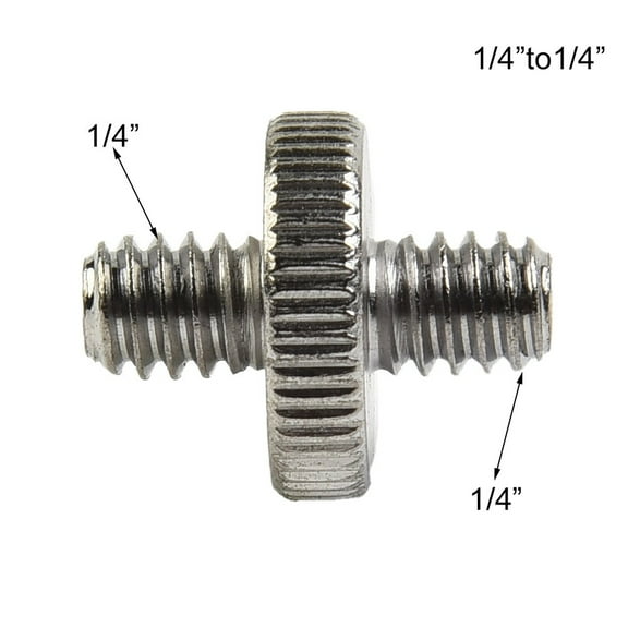 Male to Male Threaded Screw Adapter For Camera Tripod Stand Camera Accessories
