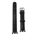 thumbnail image 5 of Correa de cuero PU para Mi Band 8, transpirable, Flexible, cómoda y a la moda, regalo para hombres y mujeres, patrón de bambú negro, 5 of 5