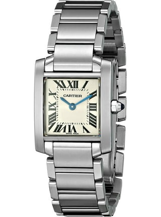  Cartier Tank Francaise Silver Dial Ladies Watch W4TA0008 :  Clothing, Shoes & Jewelry