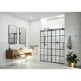 thumbnail image 2 of Glass Warehouse Esprit 56 in. - 60 in. x 78 in. French Monture Sliding Shower Door 60 Inch - Left, 2 of 5