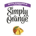 thumbnail image 4 of Simply Non GMO 100% Pineapple Orange Juice, 52 fl oz Bottle, 4 of 9