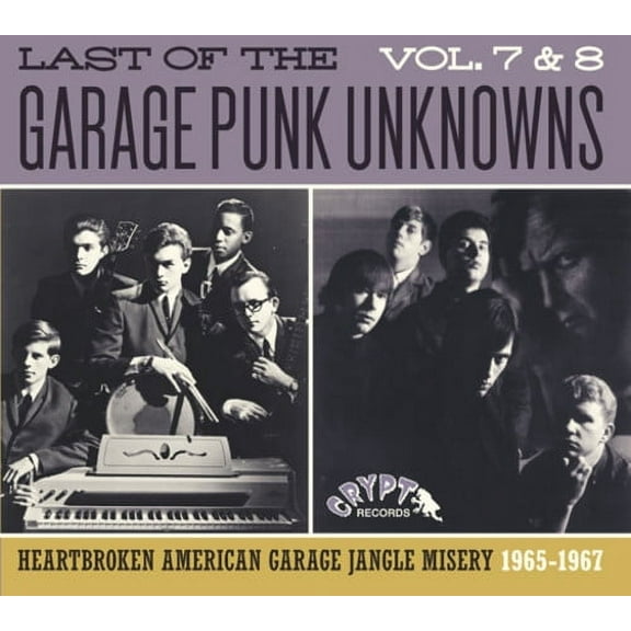 Various Artists - Last Of The Garage Punk Unknowns 7 & 8 (Various Artists) - Music & Performance - CD