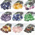 thumbnail image 2 of Piedras naturales crudas, minerales de cuarzo, muestras, piedras pulidas a granel, cristales curativos, colección de piedras preciosas de Reiki, decoración para el hogar y el acuario, 2 of 5
