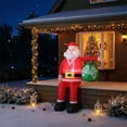 thumbnail image 5 of Yucurem 2.4M Christmas Inflatables Outdoor Decorations, Blow up Santa Claus Inflatable with Built in LED Lights for Garden Lawn Home Holiday Party Decor, 5 of 5