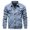 BU1, variant on Men's Western Style Lined Denim Jacket for Spring and Autumn Seasons Comfortable Durable Outerwear
