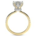 thumbnail image 2 of Pompeii 2 1/2Ct Oval Diamond Lab Grown Engagement Ring in White, Yellow or Rose Gold, 2 of 6