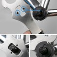 thumbnail image 5 of Road Bike Lock Rings Remover Bicycles Bottom Bracket Lock Rings Wrench Cycling Maintenance Repair Tool 4MM Thickness, 5 of 8
