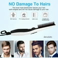 thumbnail image 2 of HIBIBUD 2026 New Beard Straightener Comb Quick Heated Hair Straightening Brush Styler for Men for Beard Grooming, Quick Straightening, Facial Hair Styling, Daily Use, Home Grooming, Easy Handling, 2 of 7
