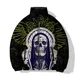 thumbnail image 3 of Chaquetas Hombre Parkas Chaqueta de Algodón Resistente al Frío Estampado de Calaveras de Moda Novedades en Parkas Abrigos de Invierno para Hombre Cómodos y Cálidos para Hombre, 3 of 5